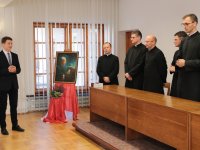 Odczytanie regulaminu w Błoniu